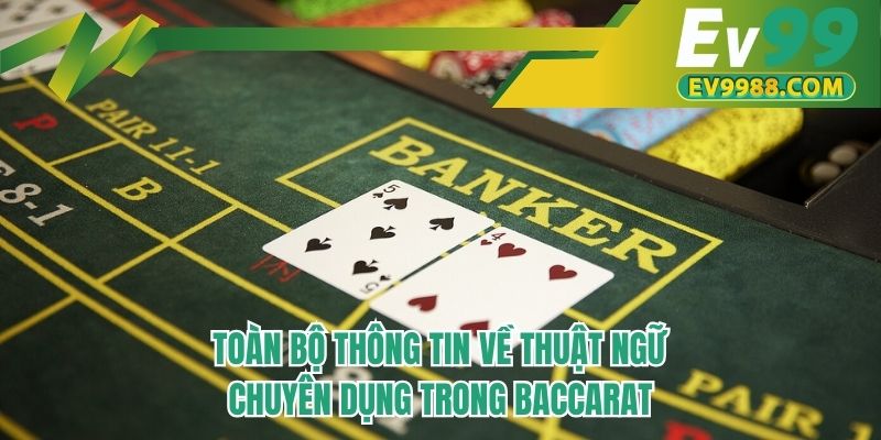 Toàn bộ thông tin về thuật ngữ chuyên dụng trong baccarat
